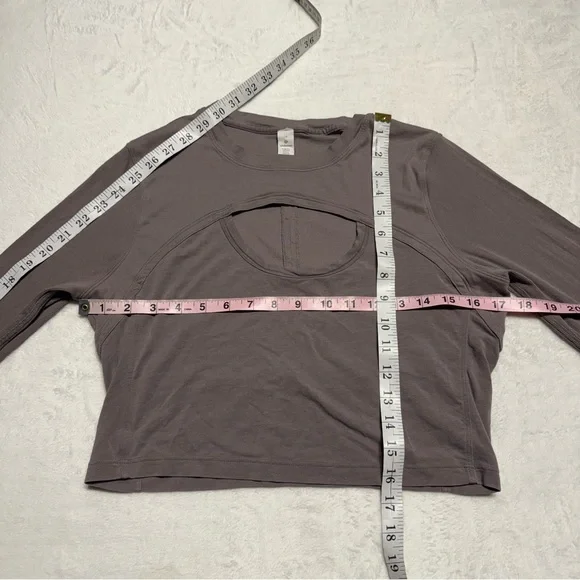 Lululemon LA Better Best Long sleeve shirt Women’s 14 - Picture 4 of 8
